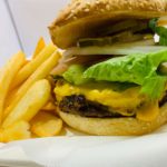 Angus 1/4 LB Double Cheeseburger & Fries